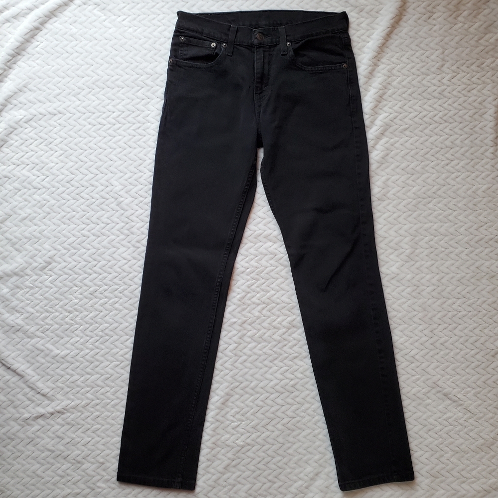 Levi's 511 Black Denim Jeans Size 29×32